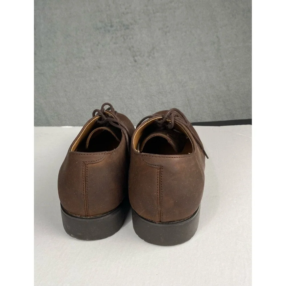 Bass Genuine Bucs Men's Size 11 W Brown Suede and Leather‎ Lace-Up Shoes